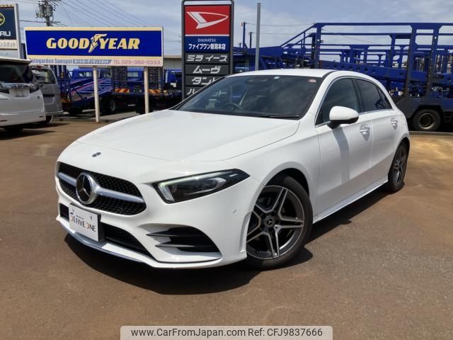 mercedes-benz a-class 2019 -MERCEDES-BENZ--Benz A Class 5BA-177084--WDD1770842V027061---MERCEDES-BENZ--Benz A Class 5BA-177084--WDD1770842V027061- image 1