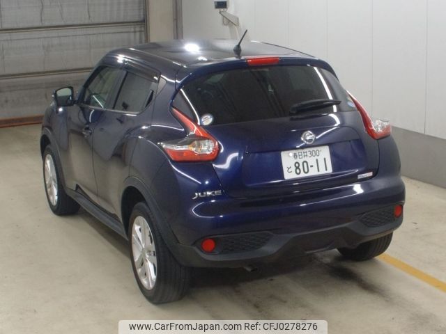 nissan juke 2018 -NISSAN 【春日井 300ﾄ8011】--Juke YF15-601106---NISSAN 【春日井 300ﾄ8011】--Juke YF15-601106- image 2