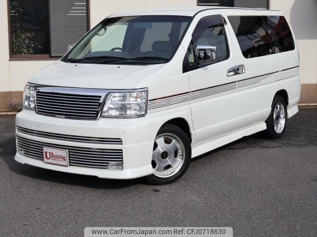 nissan elgrand 2001 CFJ0718630 image 1