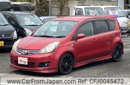 nissan note 2010 CFJ0045472