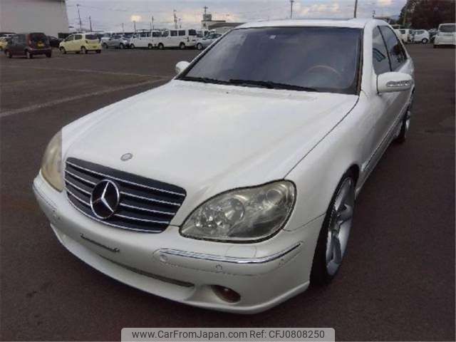 mercedes-benz s-class 2002 -MERCEDES-BENZ--Benz S Class ﾌﾒｲ--WDB2201751A257692---MERCEDES-BENZ--Benz S Class ﾌﾒｲ--WDB2201751A257692- image 1