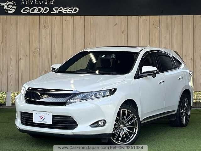 toyota harrier 2014 -TOYOTA--Harrier DBA-ZSU60W--ZSU60-0010843---TOYOTA--Harrier DBA-ZSU60W--ZSU60-0010843- image 1