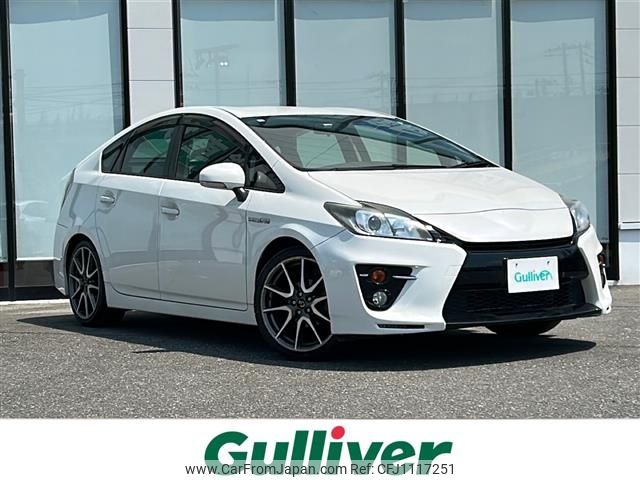 toyota prius 2012 -TOYOTA--Prius DAA-ZVW30--ZVW30-5494213---TOYOTA--Prius DAA-ZVW30--ZVW30-5494213- image 1