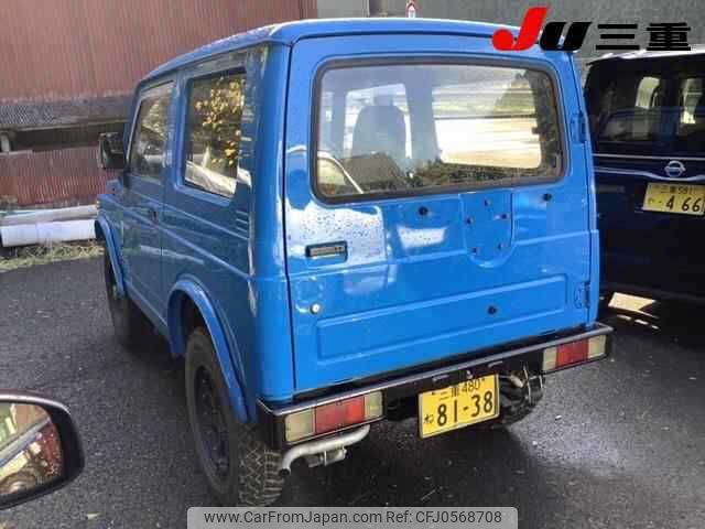 suzuki jimny 1991 -SUZUKI 【三重 480ﾈ8138】--Jimny JA11Vｶｲ--161681---SUZUKI 【三重 480ﾈ8138】--Jimny JA11Vｶｲ--161681- image 2