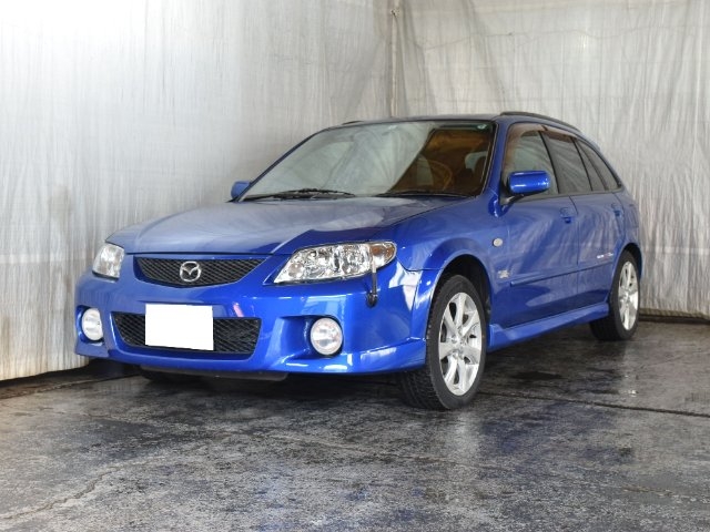 2002 Mazda Familia S-wagon BJFW - Car Price $3,574