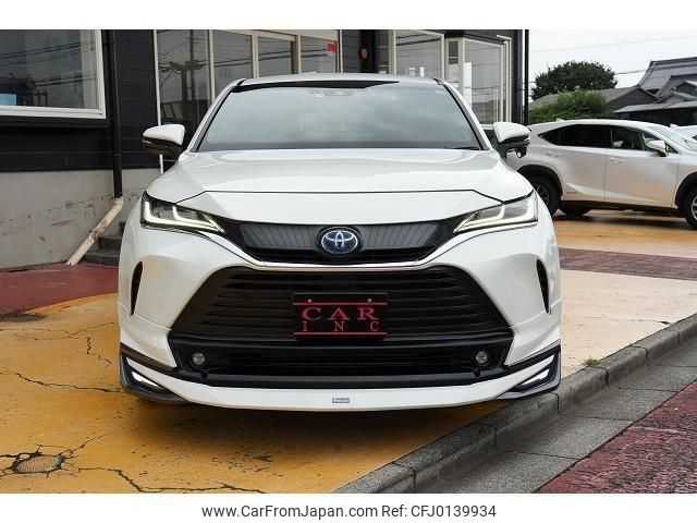 toyota harrier-hybrid 2021 quick_quick_AXUH80_AXUH80-0037546 image 2