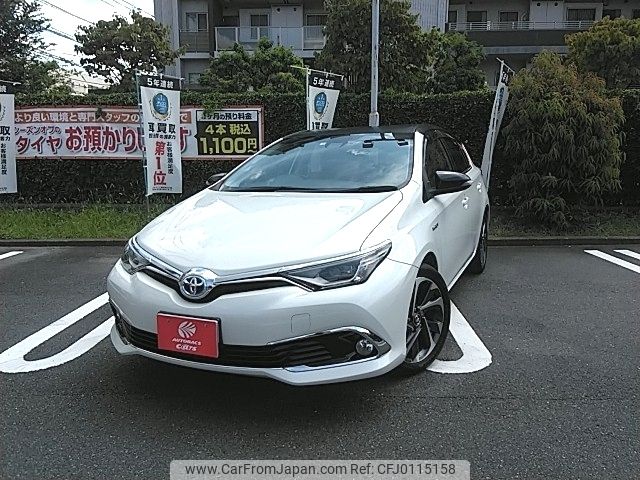 toyota auris 2016 -TOYOTA--Auris DAA-ZWE186H--ZWE186-1000588---TOYOTA--Auris DAA-ZWE186H--ZWE186-1000588- image 1