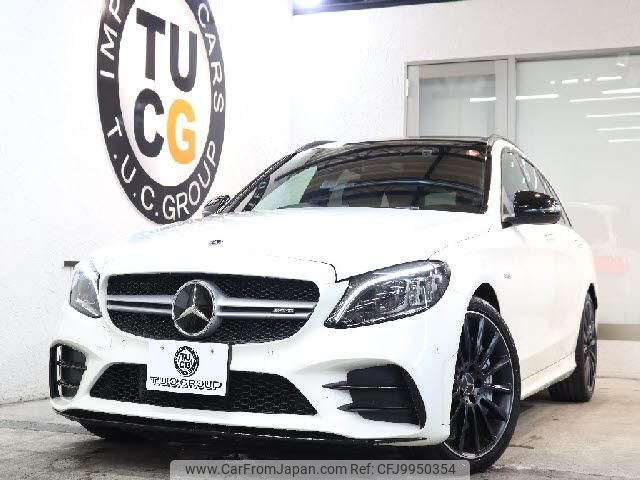 mercedes-benz c-class 2018 quick_quick_CBA-205264_WDD2052642F765704 image 1