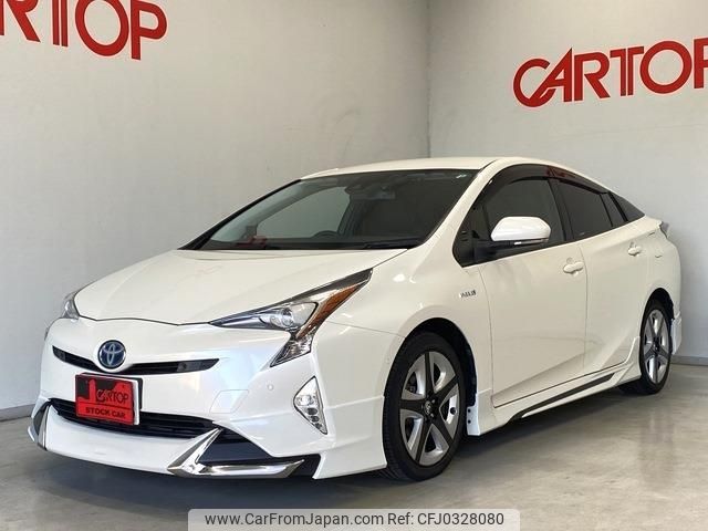 toyota prius 2017 -TOYOTA--Prius DAA-ZVW51--ZVW51-6055663---TOYOTA--Prius DAA-ZVW51--ZVW51-6055663- image 1