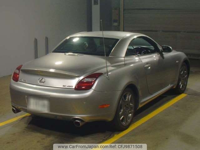 lexus sc 2006 -LEXUS 【広島 301ﾘ1505】--Lexus SC DBA-UZZ40--UZZ40-9011635---LEXUS 【広島 301ﾘ1505】--Lexus SC DBA-UZZ40--UZZ40-9011635- image 2