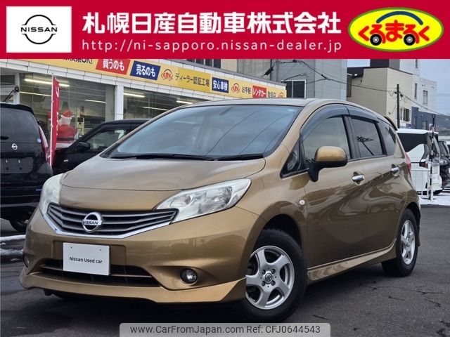 nissan note 2013 -NISSAN--Note DBA-NE12--E12-165775---NISSAN--Note DBA-NE12--E12-165775- image 1