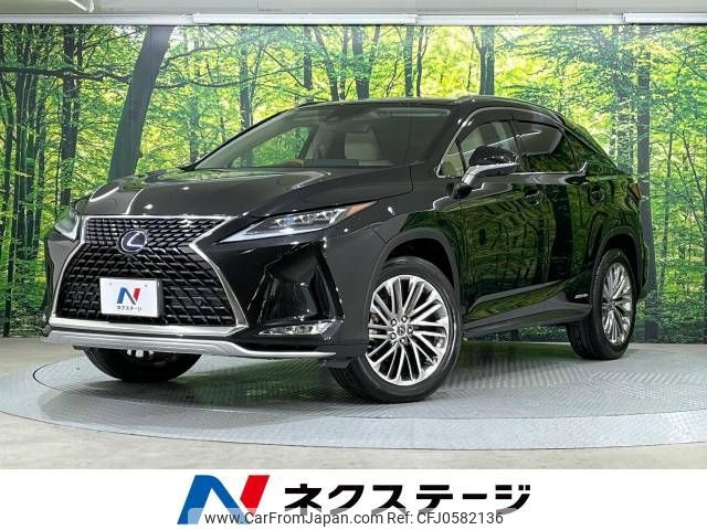 lexus rx 2021 -LEXUS--Lexus RX 6AA-GYL20W--GYL20-0014820---LEXUS--Lexus RX 6AA-GYL20W--GYL20-0014820- image 1