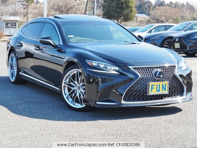 lexus ls 2018 -LEXUS--Lexus LS DAA-GVF55--GVF55-6004753---LEXUS--Lexus LS DAA-GVF55--GVF55-6004753- image 2