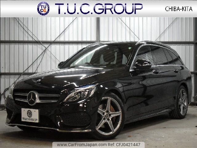 mercedes-benz c-class-station-wagon 2018 -MERCEDES-BENZ--Benz C Class Wagon DBA-205240C--WDD2052402F753956---MERCEDES-BENZ--Benz C Class Wagon DBA-205240C--WDD2052402F753956- image 1