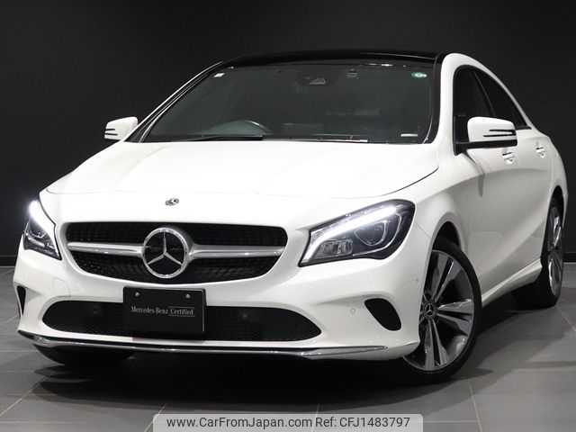 mercedes-benz cla-class 2019 -MERCEDES-BENZ--Benz CLA DBA-117347--WDD1173472N731553---MERCEDES-BENZ--Benz CLA DBA-117347--WDD1173472N731553- image 1