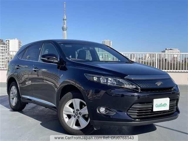 toyota harrier 2015 -TOYOTA--Harrier DBA-ZSU65W--ZSU65-0012206---TOYOTA--Harrier DBA-ZSU65W--ZSU65-0012206- image 1