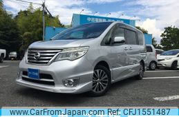 nissan serena 2014 CFJ1551487