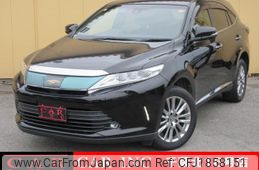 toyota harrier 2017 CFJ1858151