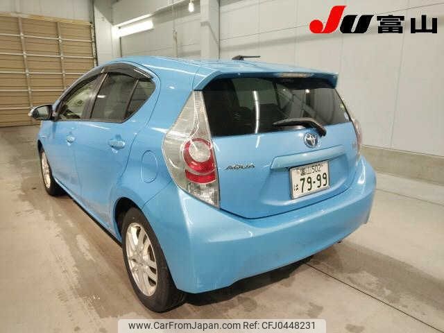 toyota aqua 2013 -TOYOTA 【富山 502ﾊ7999】--AQUA NHP10--NHP10-2151349---TOYOTA 【富山 502ﾊ7999】--AQUA NHP10--NHP10-2151349- image 2