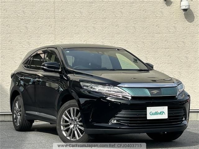 toyota harrier 2017 -TOYOTA--Harrier DBA-ZSU60W--ZSU60-0128101---TOYOTA--Harrier DBA-ZSU60W--ZSU60-0128101- image 1