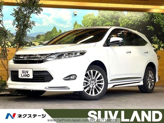 toyota harrier 2017 -TOYOTA--Harrier DBA-ZSU60W--ZSU60-0117915---TOYOTA--Harrier DBA-ZSU60W--ZSU60-0117915- image 1