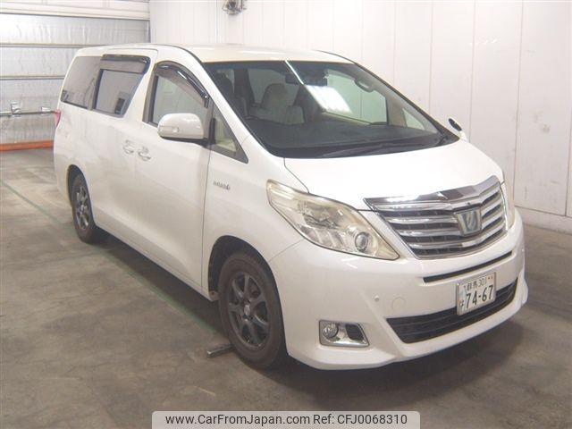 toyota alphard 2012 -TOYOTA 【群馬 301ﾊ7467】--Alphard ATH20W-8009926---TOYOTA 【群馬 301ﾊ7467】--Alphard ATH20W-8009926- image 1