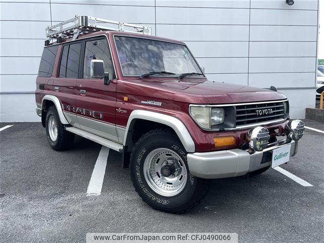 toyota land-cruiser-prado 1995 -TOYOTA--Land Cruiser Prado KD-KZJ78W--KZJ78-0036424---TOYOTA--Land Cruiser Prado KD-KZJ78W--KZJ78-0036424- image 1