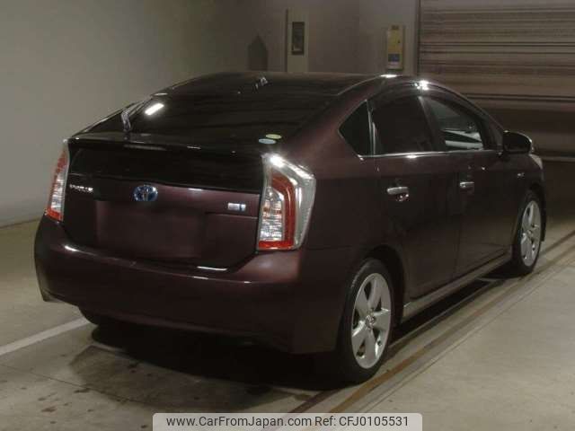 toyota prius 2013 -TOYOTA--Prius DAA-ZVW30--ZVW30-1733505---TOYOTA--Prius DAA-ZVW30--ZVW30-1733505- image 2