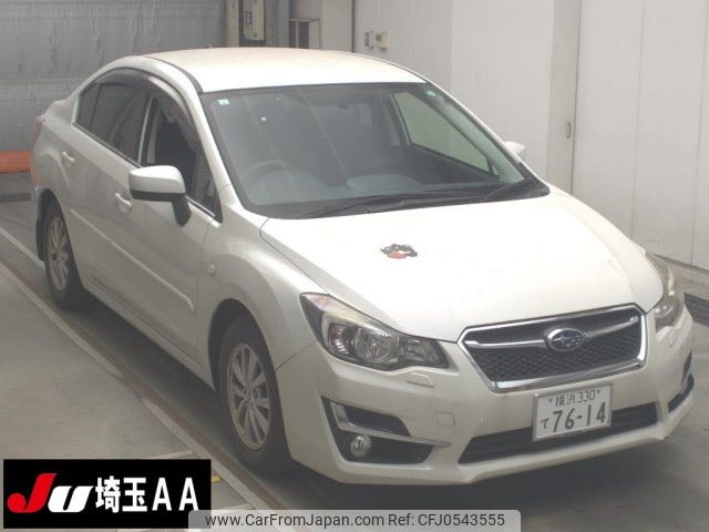 subaru impreza-g4 2015 -SUBARU 【横浜 330ﾃ7614】--Impreza G4 GJ2-008115---SUBARU 【横浜 330ﾃ7614】--Impreza G4 GJ2-008115- image 1