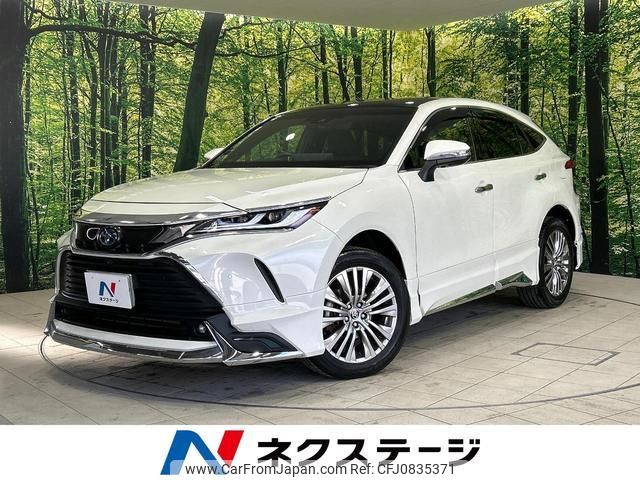 toyota harrier-hybrid 2021 quick_quick_AXUH80_AXUH80-0013425 image 1