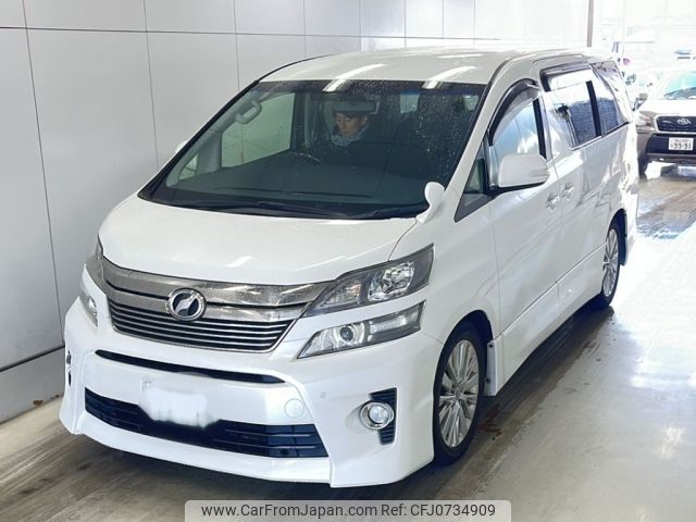 toyota vellfire 2012 -TOYOTA 【山口 301ね4264】--Vellfire ANH20W-8212189---TOYOTA 【山口 301ね4264】--Vellfire ANH20W-8212189- image 1