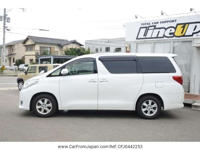 toyota alphard 2012 -TOYOTA 【福岡 301ﾜ6431】--Alphard DBA-ANH20W--ANH20-8240581---TOYOTA 【福岡 301ﾜ6431】--Alphard DBA-ANH20W--ANH20-8240581- image 2