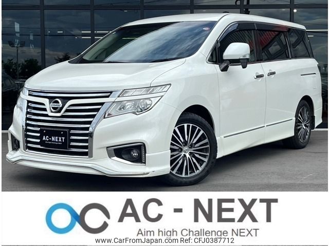 nissan elgrand 2014 -NISSAN--Elgrand DBA-TE52--TE52-073540---NISSAN--Elgrand DBA-TE52--TE52-073540- image 1