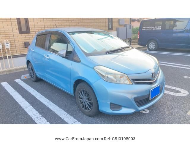 toyota vitz 2012 -TOYOTA--Vitz DBA-KSP130--KSP130-2035036---TOYOTA--Vitz DBA-KSP130--KSP130-2035036- image 2