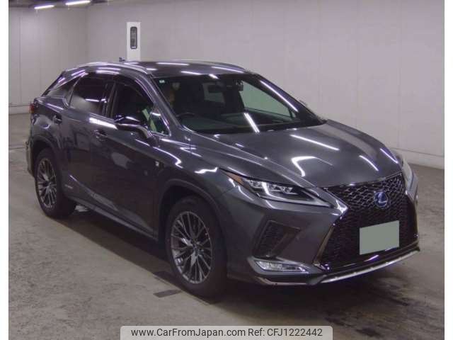 lexus rx 2022 -LEXUS 【なにわ 311ﾊ2525】--Lexus RX 6AA-GYL20W--GYL20W-0016001---LEXUS 【なにわ 311ﾊ2525】--Lexus RX 6AA-GYL20W--GYL20W-0016001- image 1