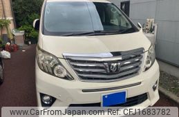 toyota alphard 2012 CFJ1683782
