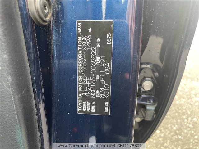 toyota succeed-van 2019 -TOYOTA--Succeed Van DBE-NCP165V--NCP165-0065922---TOYOTA--Succeed Van DBE-NCP165V--NCP165-0065922- image 2