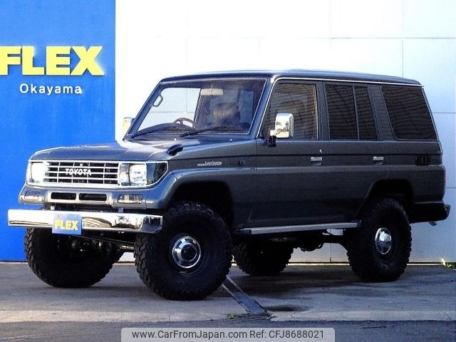 toyota land-cruiser-prado 1994 -TOYOTA--Land Cruiser Prado Y-KZJ78W--KZJ78-0027221---TOYOTA--Land Cruiser Prado Y-KZJ78W--KZJ78-0027221- image 1