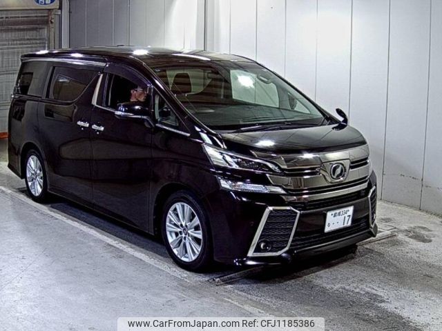 toyota vellfire 2016 -TOYOTA--Vellfire AGH30W-0062723---TOYOTA--Vellfire AGH30W-0062723- image 1