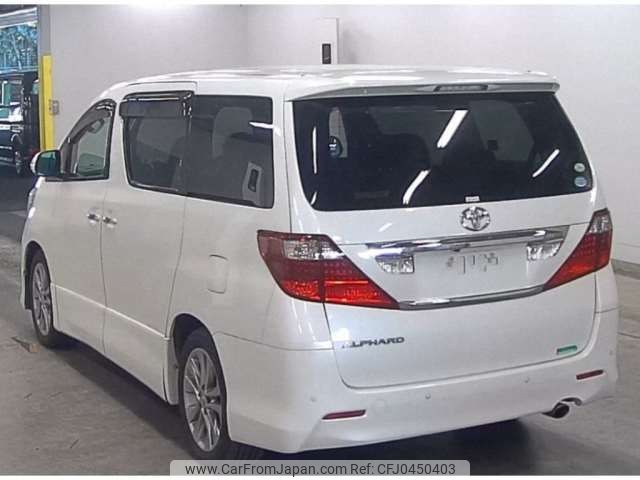 toyota alphard 2011 -TOYOTA--Alphard DBA-ANH20W--ANH20W-8185042---TOYOTA--Alphard DBA-ANH20W--ANH20W-8185042- image 2