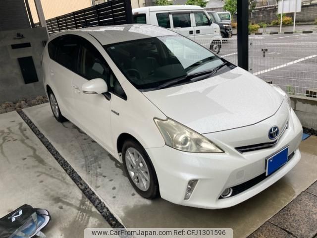 toyota prius-α 2012 -TOYOTA--Prius α DAA-ZVW41W--ZVW41-3149520---TOYOTA--Prius α DAA-ZVW41W--ZVW41-3149520- image 1
