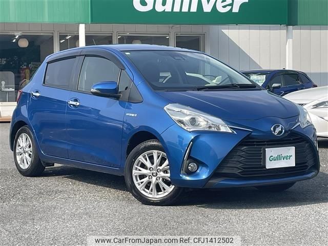 toyota vitz 2019 -TOYOTA--Vitz DAA-NHP130--NHP130-4007544---TOYOTA--Vitz DAA-NHP130--NHP130-4007544- image 1