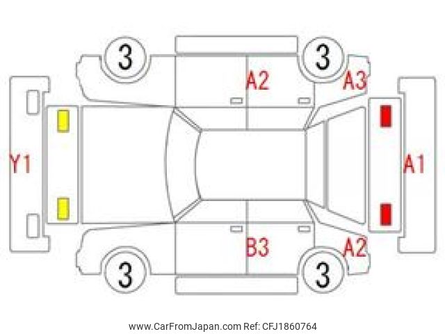 toyota crown 2001 CFJ1860764 image 2