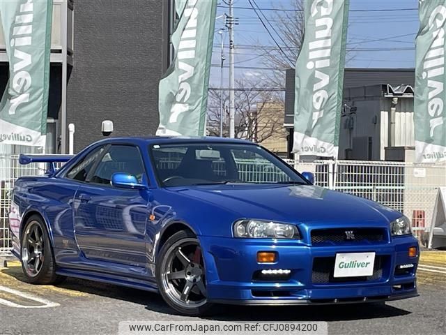 nissan skyline-coupe 1999 -NISSAN--Skyline Coupe GF-BNR34--BNR34-004243---NISSAN--Skyline Coupe GF-BNR34--BNR34-004243- image 1