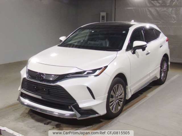 toyota harrier 2022 -TOYOTA--Harrier 6BA-MXUA80--MXUA80-0077412---TOYOTA--Harrier 6BA-MXUA80--MXUA80-0077412- image 1