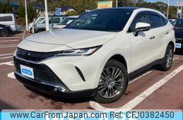 toyota harrier 2021 quick_quick_6BA-MXUA80_MXUA80-0057220