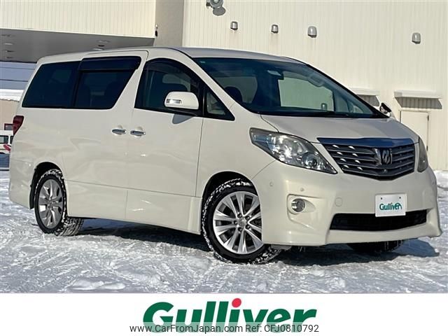 toyota alphard 2009 -TOYOTA--Alphard DBA-ANH25W--ANH25-8000138---TOYOTA--Alphard DBA-ANH25W--ANH25-8000138- image 1