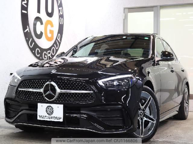 mercedes-benz c-class 2022 quick_quick_5AA-206043C_W1K2060432R033095 image 1