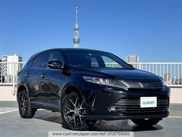 toyota harrier 2020 -TOYOTA--Harrier DBA-ZSU60W--ZSU60-0195221---TOYOTA--Harrier DBA-ZSU60W--ZSU60-0195221- image 1