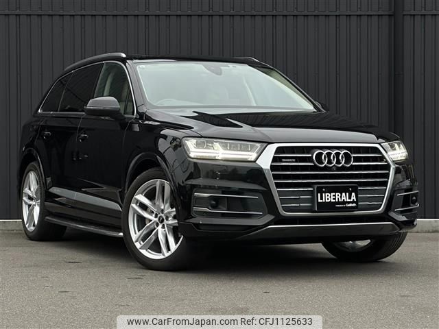audi q7 2017 -AUDI--Audi Q7 ABA-4MCREA--WAUZZZ4M2HD044839---AUDI--Audi Q7 ABA-4MCREA--WAUZZZ4M2HD044839- image 1